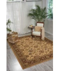 Nourison Living Treasures Round Area Rug LI05-Beige