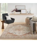 Nourison Sahar Ivory Rust SHR06 9 ft. X 13 ft. Rect. Rug