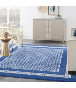Nourison Home Whimsicle WHS13 Navy 8 ft. X 10 ft. Area Rug