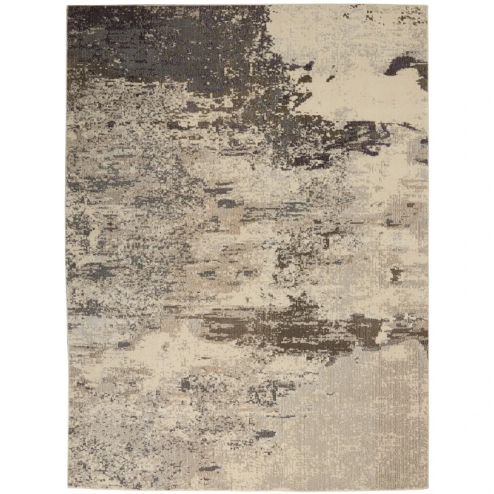 Nourison Celestial Area Rug CES02-Ivory/Grey