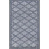 Nourison Home Easy Care NES01 Denim Blue 2 ft. X 6 ft. Area Rug