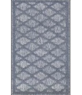 Nourison Easy Care Denim Blue NES01 2 ft. X 6 ft. Rectangle Rug
