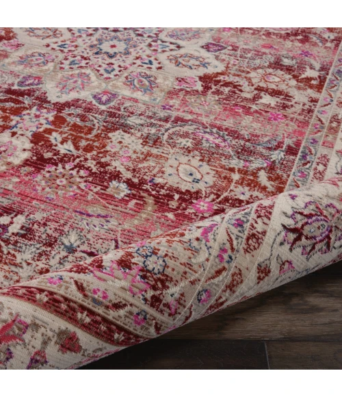 Nourison Vintage Kashan Area Rug VKA01-Red