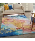 Nourison Prismatic Area Rug PRS18 Multicolor 5'6" x 7'5"