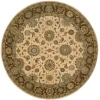 Nourison Home Living Treasures LI05 Beige 5 ft. 10 in. Round Area Rug