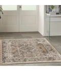 Nourison Quarry Beige Grey QUA05 4 ft. X Square Rug