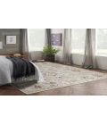 Nourison Oushak Home Grey OUS01 8 ft. X 9 ft. 10 in. Rectangle Rug