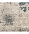 Kathy Ireland American Manor Area Rug AMR04 Ivory Blue 2'2" x 7'6"