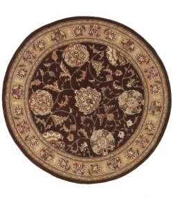 Nourison Home Nourison 2000 2206 Brown 4 ft. Round Area Rug