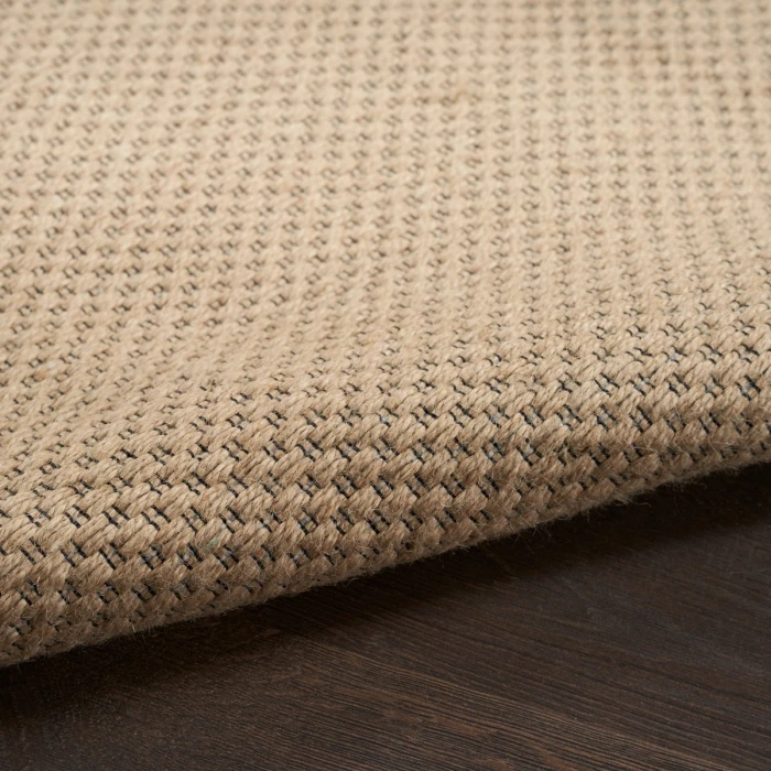 Nourison Washable Jute Natural WSJ03 2 ft. X 4 ft. Rect. Rug