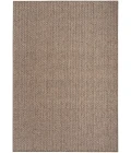 Nourison Tulum Brown TLM02 5 ft. 3 in. X 7 ft. Rect. Rug