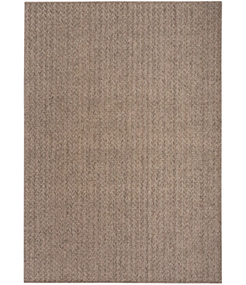 Nourison Tulum Brown TLM02 5 ft. 3 in. X 7 ft. Rect. Rug