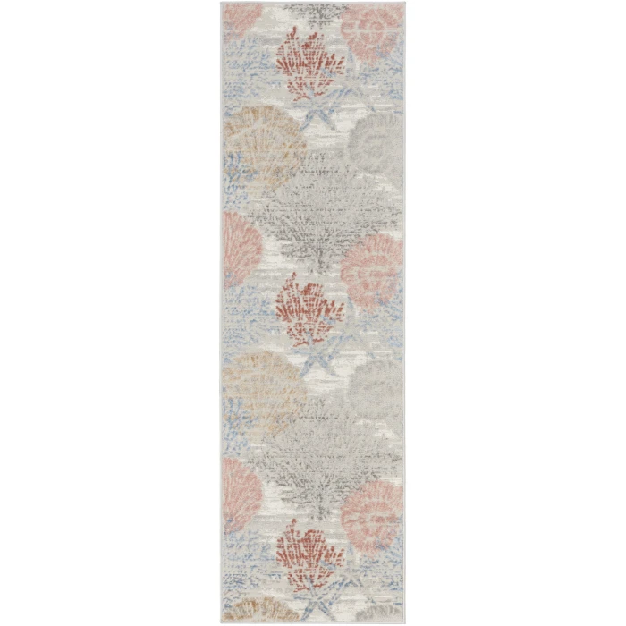 Nourison Seaside Multicolor SDS04 6 ft. Rect. Rug