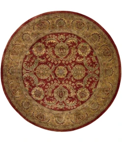 Nourison Home Jaipur JA17 Burgundy 8 ft. Round Area Rug