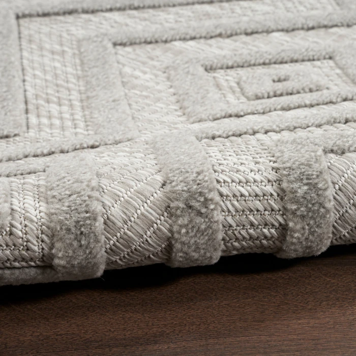 Nourison Versatile Area Rug NRV01 Silver Grey