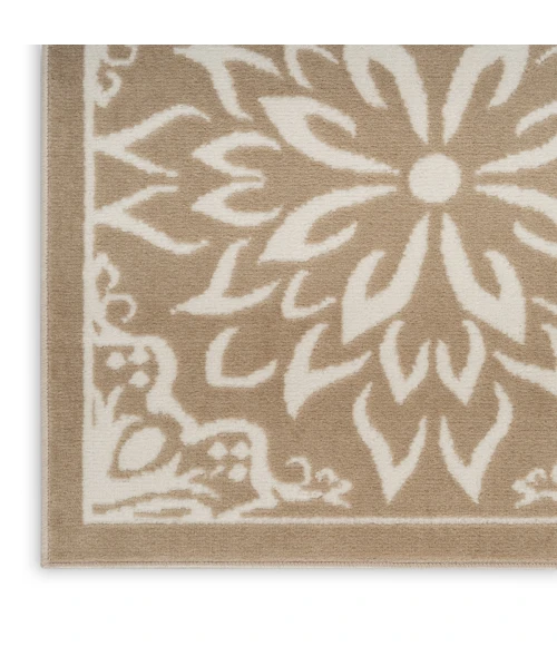 Nourison Jubilant Taupe JUB06 9 ft. X 12 ft. Rect. Rug