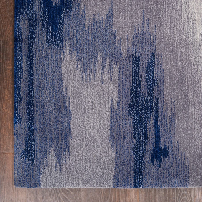 Nourison Symmetry Area Rug SMM10-Grey/Blue
