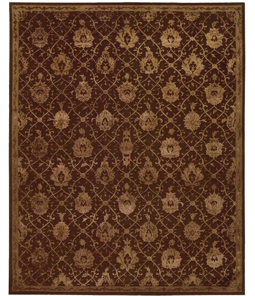 Nourison Home Regal Brown REG05 5ft.6in. x 8ft.6in. Rect. Rug