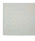 Nourison Jubilant Area Rug JUB06-Ivory/Light Blue