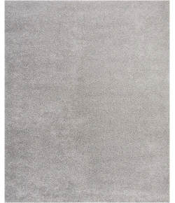 Nourison Home Malibu Shag MSG01 Silver Grey 7 ft. 10 in. X 9 ft. 10 in. Area Rug