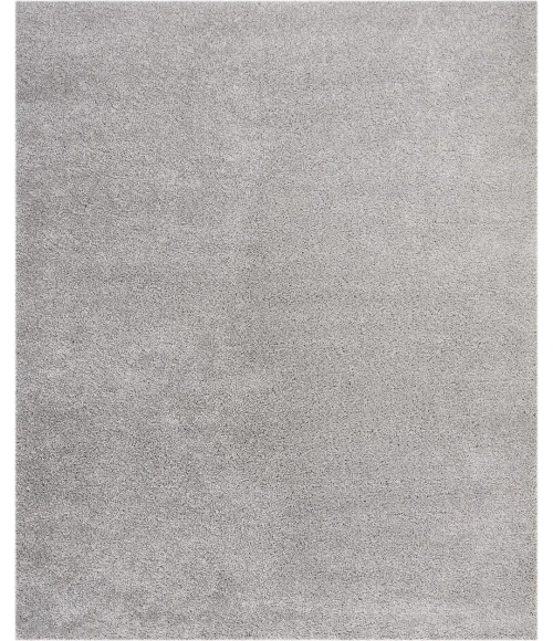 Nourison Malibu Shag Area Rug MSG01-Silver Grey