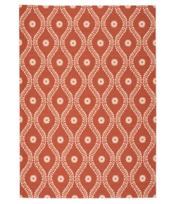 Nourison Home & Garden RS085 Rust 10 ft. X 13 ft. Area Rug