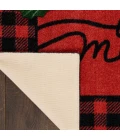 Nourison Accent Decor/Xmas Area Rug 102JP-Red