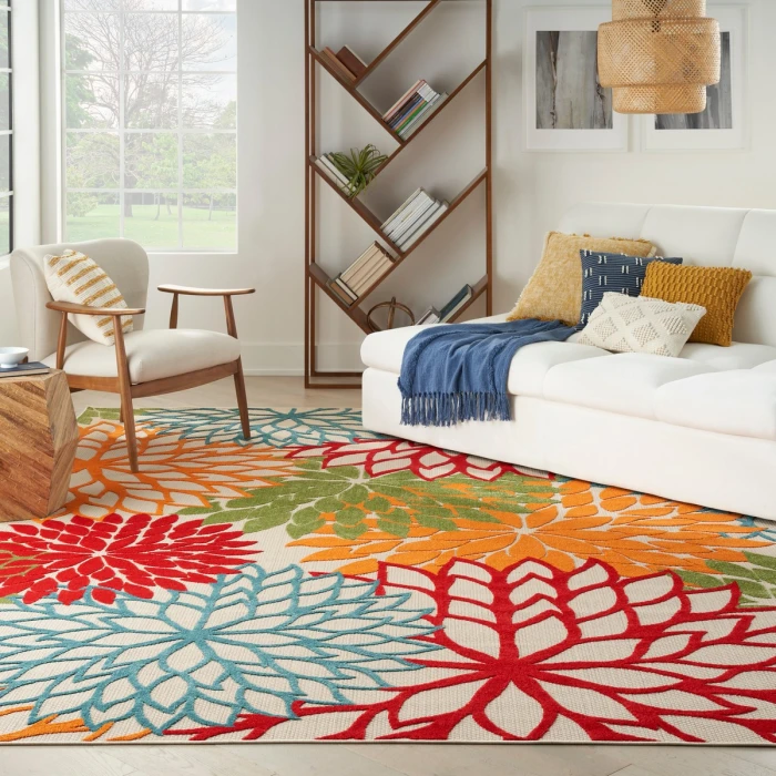 Nourison Aloha Area Rug ALH05 Green 9' x 12'
