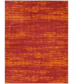Nourison Home Nourison Essentials NRE03 Red 9 ft. X 12 ft. Area Rug