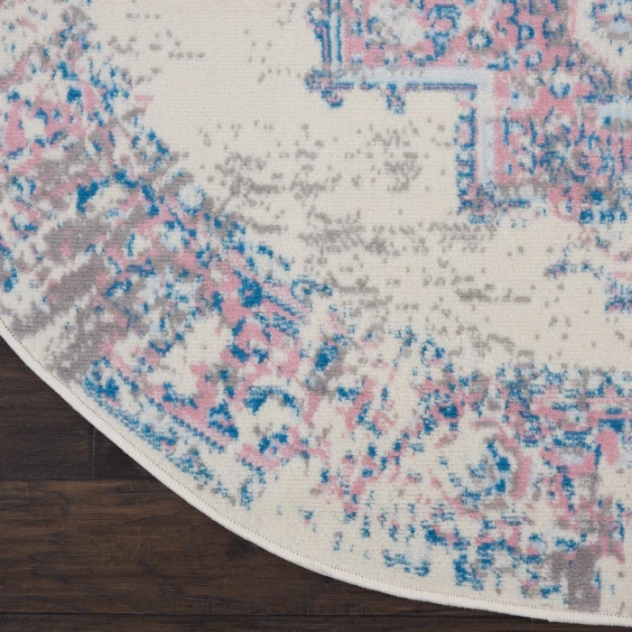 Nourison Grafix Area Rug GRF14-Ivory/Pink