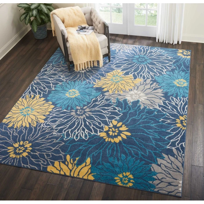 Nourison Passion Area Rug PSN17-Blue
