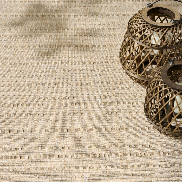 Nourison Tulum Cream TLM01 5 ft. 3 in. X 7 ft. Rect. Rug