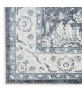 Nourison Astra Machine Washable Slate ASW20 6 ft. 7 in. X 9 ft. Rect. Rug