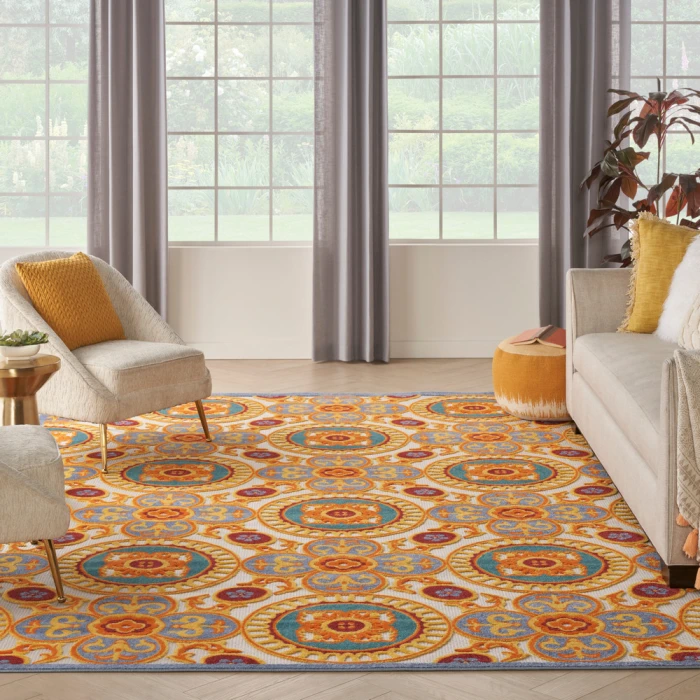 Nourison Aloha Area Rug ALH30 Multicolor