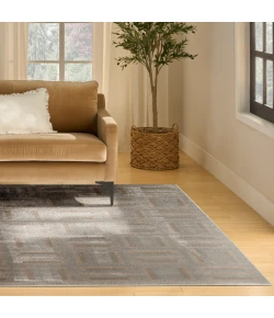 Nourison Home Nordic NRC11 Grey Multicolor 8 ft. X 10 ft. Area Rug