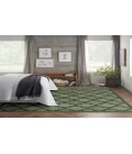Nourison Easy Care Green NES01 9 ft. X 12 ft. Rectangle Rug