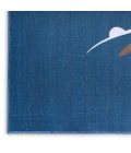 Nourison Home Imagination Blue IMA23 6 ft. 6 in. X 9 ft. 2 in. Rectangle Rug