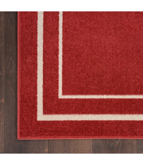 Nourison Nourison Essentials Area Rug NRE02 Brick/Ivory