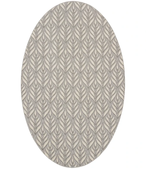 Nourison Aloha Grey ALH35 7’10” Round Rug