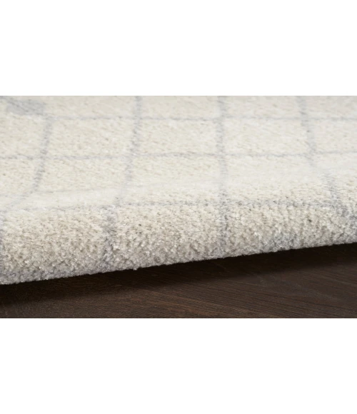 Nourison Astra Machine Washable Ivory ASW10 7 ft. 10 in. Round Rug