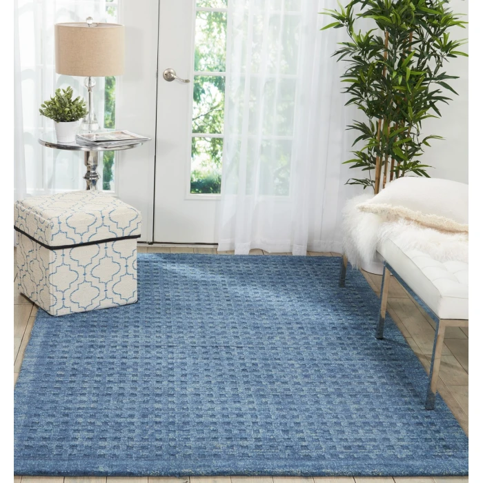 Nourison Marana Navy MNN01 5 ft. X 8 ft. Rect. Rug