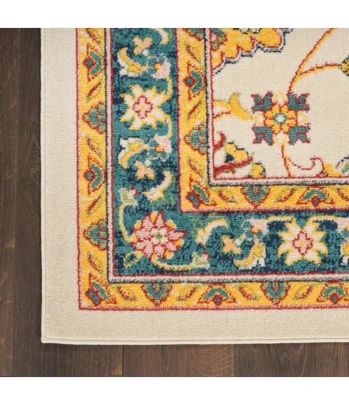 Nourison Home Nourison Essentials Ivory Gold NRE05 5 ft. X 7 ft. Rectangle Rug