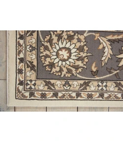 Nourison Persian Crown Ivory/Grey PC002 1ft.11in. x 2ft.11in. Rect. Rug