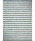 Nourison Positano Aqua Ivory POS03 8 ft. X 10 ft. Rect. Rug