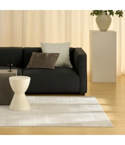 Nourison Home Nordic NRC07 Ivory Grey 4 ft. X 6 ft. Area Rug