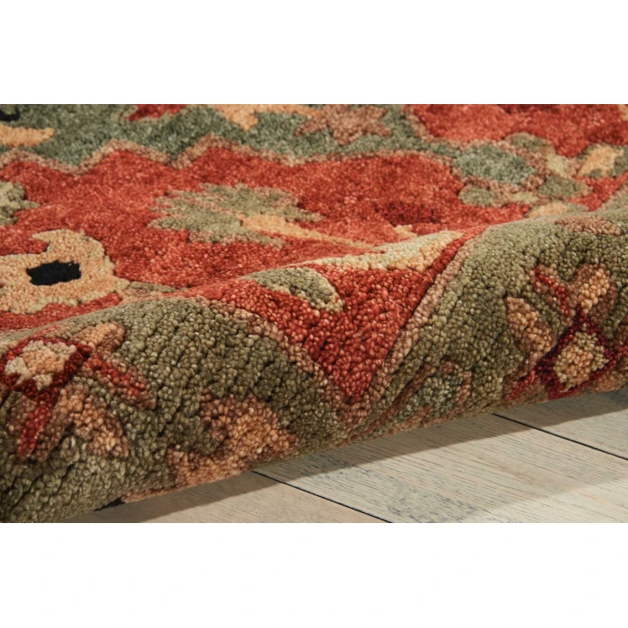 Nourison Tahoe Area Rug TA01-Rust