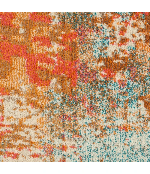 Nourison Celestial Area Rug CES13-Pink/Multicolor