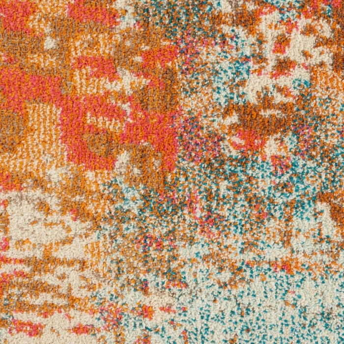 Nourison Celestial Area Rug CES13-Pink/Multicolor