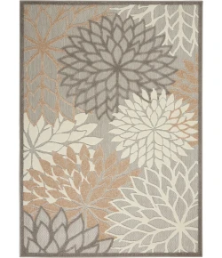 Nourison Home Aloha ALH05 Natural 5 ft. 3 in. X 7 ft. 5 in. Area Rug