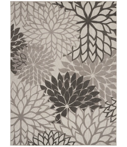 Nourison Aloha Area Rug ALH05-Silver Grey